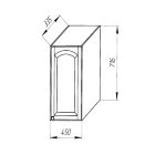 Настенный шкаф Викинг 08 - Настенный шкаф Викинг 08