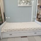 Кровать Амелия 90х200 с дополнительным спальным местом - Кровать Амелия 90х200 с дополнительным спальным местом